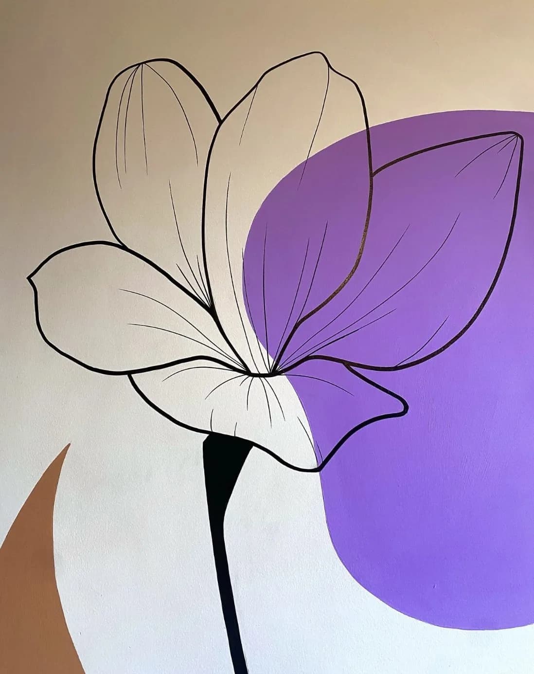 Mural exterior wall