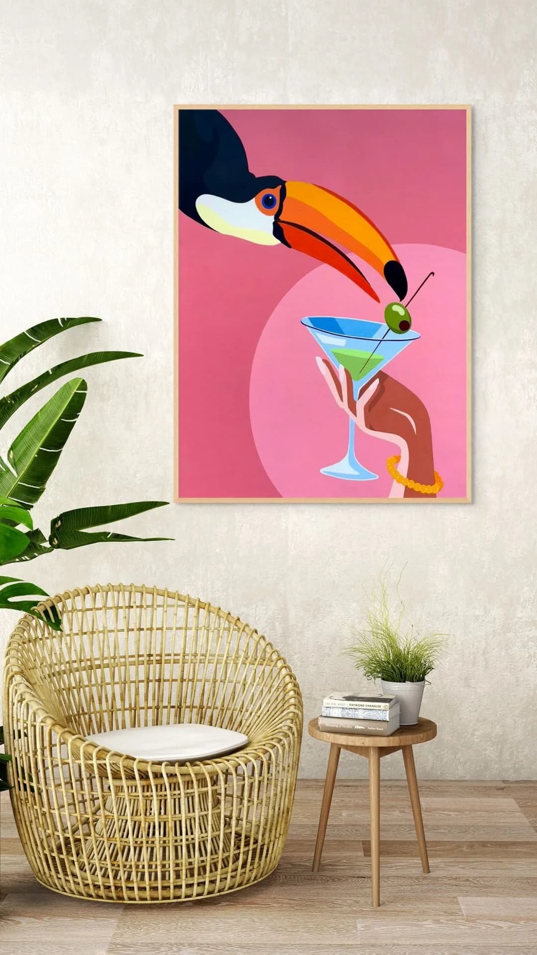 Olive in the Spotlight — Toucan and martini