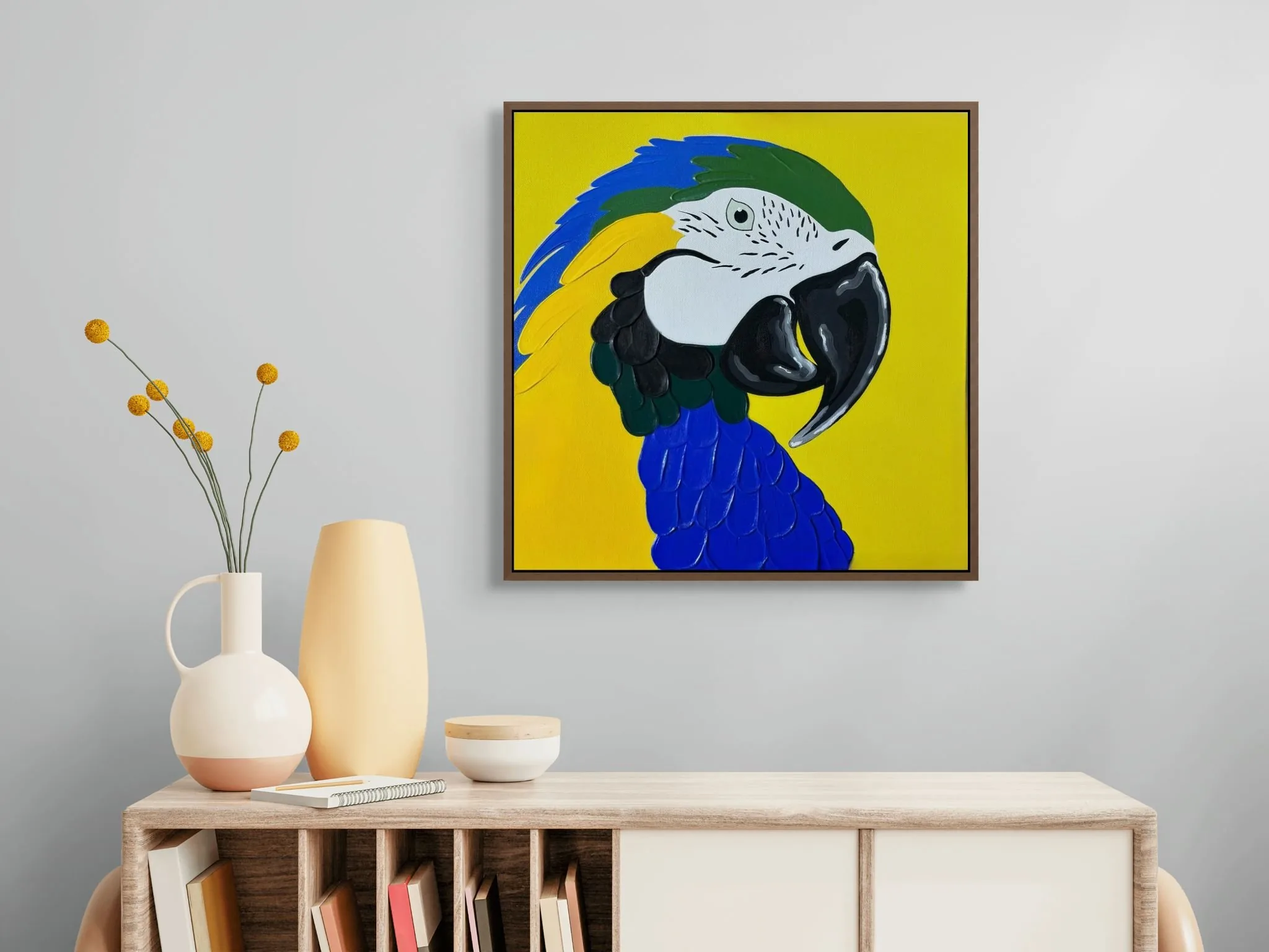 Brasil Palette — Parrot close-up