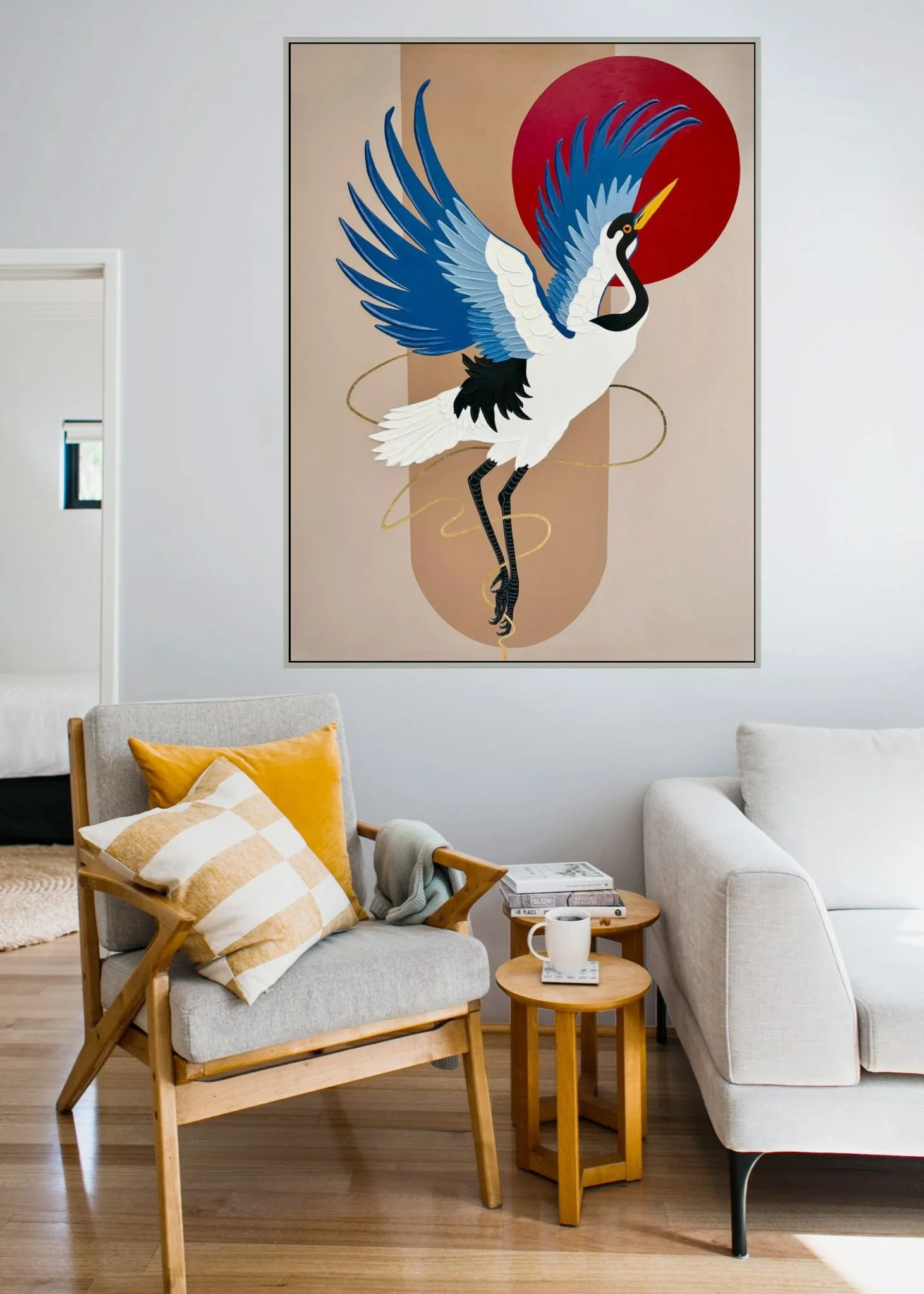 Untangle the Spirit — Japanese crane